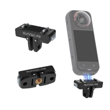 Imagem de Suporte X5 de liberação rápida para Insta360 X5, para tripé magnético de selfie Insta 360, compatível com Insta360 X5/Ace Pro 2/Ace Pro/Ace