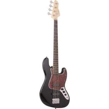 Imagem de Contrabaixo Giannini GB-100 Jazz Bass Elétrico Passivo Preto/Turtle