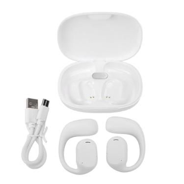 Imagem de HEEPDD Tradutor Earbuds, 74 Idiomas 70 Acentos Prático Ruído Cancelando Tradução Earbuds Com APP Portátil AI Idioma Tradutor Earbuds para Música Chamada Viagem (Branco)