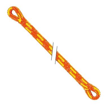 Imagem de PETZL Controle de 12,5 mm Tree Care Arborist linha de 24 fios com 2 olhos emendados - 45 m (laranja)