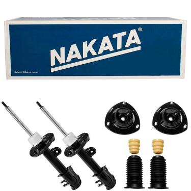 Imagem de 2 Amortecedor Fiat Argo Cronos 2017 a 2020 Dianteiro Nakata e Kit