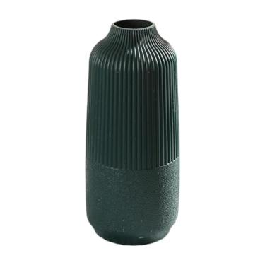 Imagem de XLWLLNJ Vaso de flores organizador arranjo floral plantador para cozinha estante mesa casamento, S Green