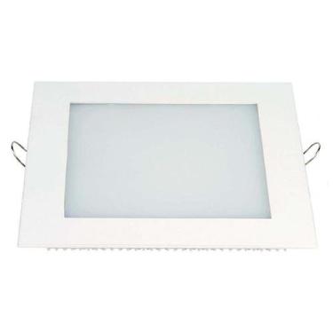 Imagem de Painel de Led Taschibra Quadrado Lux de Embutir 24W 3000K Bivolt