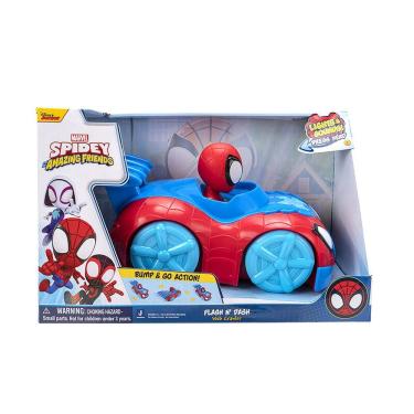 Imagem de Spidey - Carrinho De 20Cm Com Luz E Som