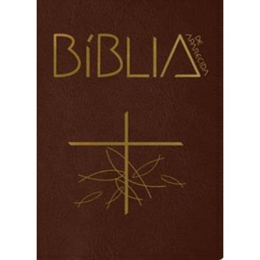 Imagem de Biblia De Aparecida Letra Grande Marrom