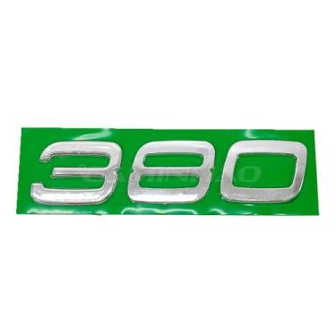 Imagem de Emblema Letreiro Potência Volvo FH NH FM 380 Cromado (20382711) - MONA