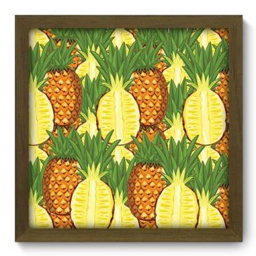 Imagem de Quadro Decorativo - Abacaxi - 33cm x 33cm - 349qdcm - Allodi