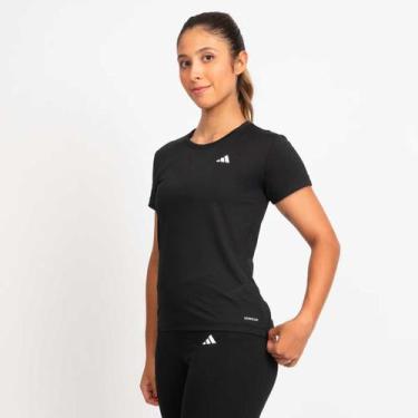 Imagem de Camiseta Adidas OTR Base 3S Feminina Preta, G