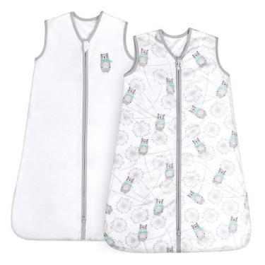 Imagem de Sleep Sack TILLYOU, 0-6 meses, 0,5 TOG, cobertor vestível para bebês, 