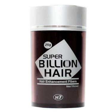Imagem de Super Billion Hair - Disfarce para Calvície 25g, Cinza