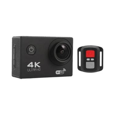 Imagem de Câmera De Ação Ultra HD 4K 2.0" WiFi À Prova d'Água Para Capacete, Bic