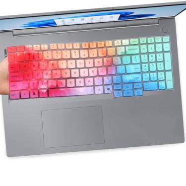 Imagem de Capa de teclado para Lenovo ThinkBook 16 G6 G7 G7+ G8 e ThinkBook 16p G4 G5 G6 40.6 cm (não serve para ThinkBook 16 G4 G4+) - Colorida