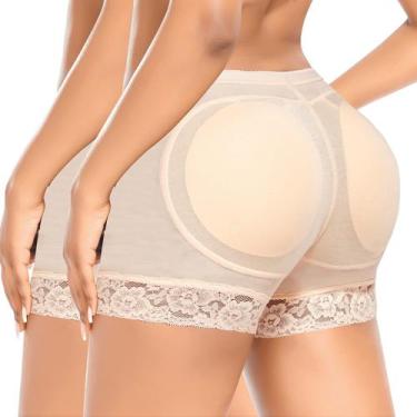 Imagem de Roupa íntima acolchoada DERCA Butt Lifter Booty Pads femininas bege