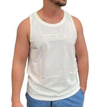 Imagem de Camiseta Regata Cavalera Basic Embossing Logo Masculino-Masculino