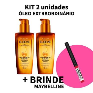 Imagem de Kit Óleo Capilar Elseve Extraordinário 100ml + Brinde Deniliador Line 