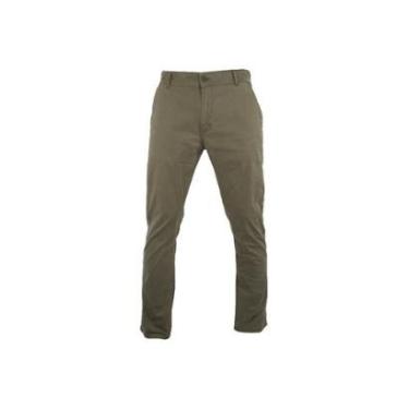 Imagem de Calça Social Bivik Sarja Verde - Masculino-Masculino