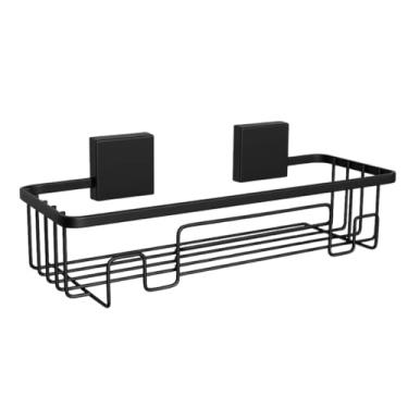 Imagem de SUPORTE P/SHAMPOO FIXARE - 31X10X11CM - PRETO FOSCO