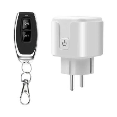 Imagem de Tomada Inteligente Wifi 16A Com Controle Remoto E Monitoramento De Ene