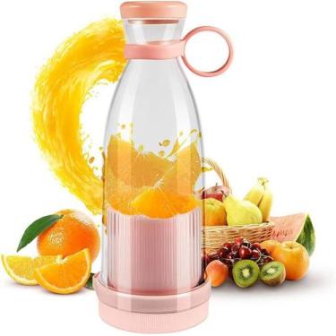 Imagem de Mini Liquidificador Portátil USB Recarregável Garrafa Mixer - Arco