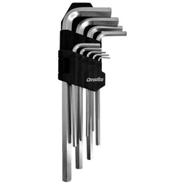 Imagem de Jogo De Chave Allen Longa 1/16-3/8`` 9 Peças  702682  Onsite