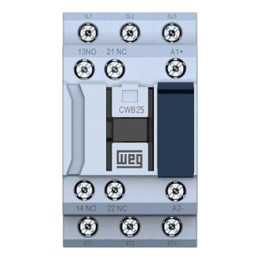 Imagem de Contator Tripolar 25A 220v 1NA+1NF Weg