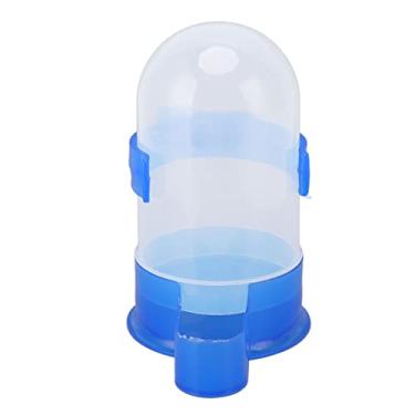 Imagem de aqxreight Pigeons Alimentador Automático de Grande Capacidade para Dispensador de Alimentos para Pássaros para Cockatiel Papagaio Pombinhos 500 Ml de Plástico e Pressão Segura e Pombos Alimentados