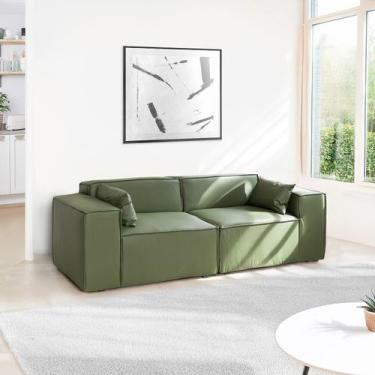 Imagem de Sofá 2 Lugares 220cm Baobá CabeCasa MadeiraOriginals - CabeCasa Madeir