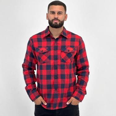 Imagem de Camisa Sea Surf Manga Longa Xadrez Flanela Masculina-Masculino