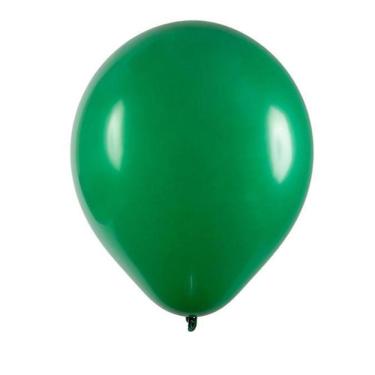 Imagem de Balão Liso Linha Buffet N7 Verde 50Un Art Latex