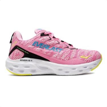 Imagem de Tênis Everlast Climber Run Feminino, 37, Rosa, Preto