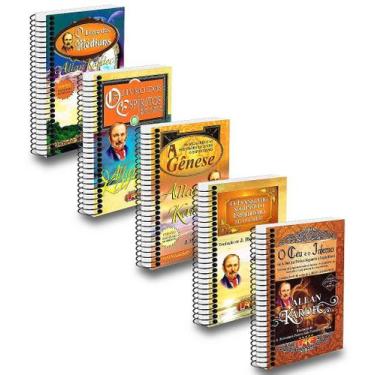 Imagem de Coleção Obras Básicas de Allan Kardec - Normal Espiral - 1792 Páginas 