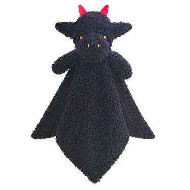 Imagem de Cobertor de segurança para bebês Doindute Black Dragon 36cm Plush