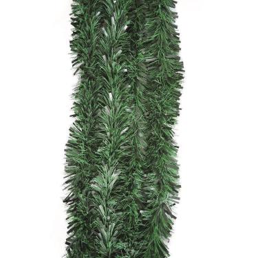 Imagem de Festão Verde Clássico 1Pc 15Cm X 5M Enfeite De Natal
