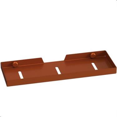 Imagem de Suporte Porta Shampoo Prateleira Rose Gold De Parede Plus - CromoShop 