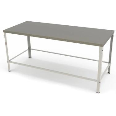 Imagem de Mesa Desmontável Braesi Tampo Inox Escovado 190x80 cm MBR-018 G2