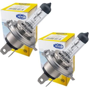 Imagem de Par De Lâmpada H4 Halogena 12v 60-55w 64193 Original Marelli - MAGNETI