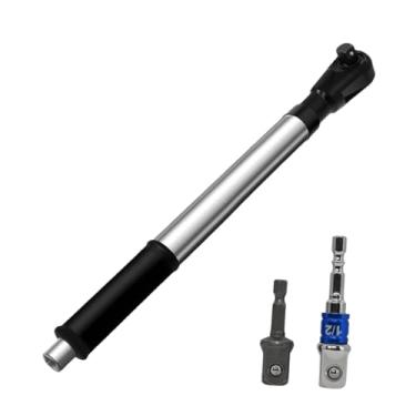 Imagem de Bothyi Chave de extensão offset de 1/2'' para espaços estreitos, manual/elétrica/pneumática, chave de catraca de extensão multiuso para automóveis