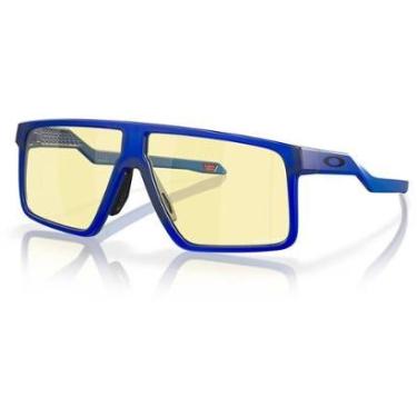 Imagem de Óculos de Sol Oakley Helux Matte Crystal Blue Prizm Gaming-Masculino