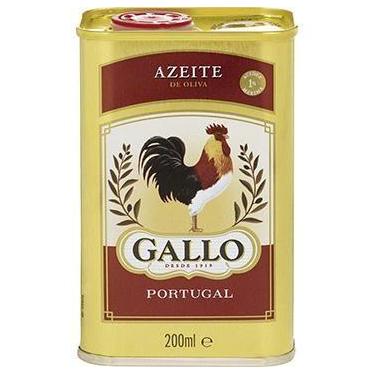 Imagem de Azeite de Oliva Gallo Tipo Único Suave Lata 200ml