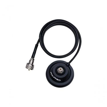 Imagem de Suporte Magnetico Para Antena Movel Aquario M-700k Base Magnetica Com Cabo Rg058 De 4 Metros