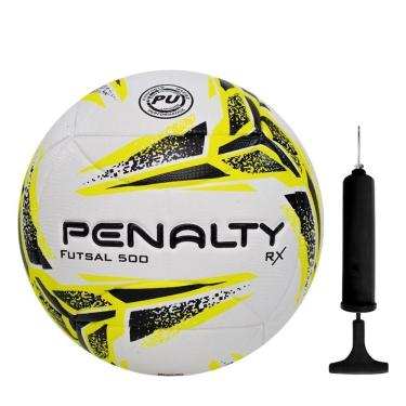 Imagem de Kit Bola Futsal Penalty RX 500 XXIII + Bomba de Ar