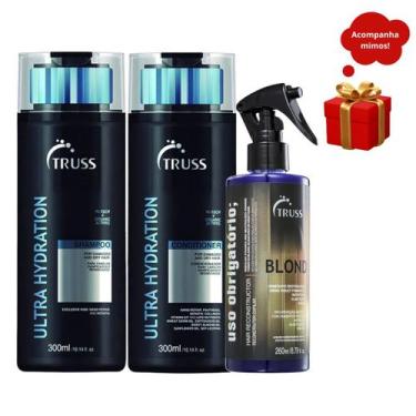 Imagem de Truss Ultra Hydration o Shampoo e Condicionador 300ml + Blond 260ml