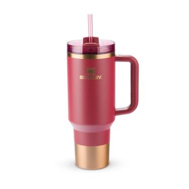 Imagem de Garrafa Térmica Quencher 1,18l Stanley Gilded Pomegranate