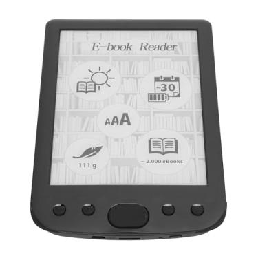 Imagem de Yinhing Leitor de E-book de 6 Polegadas, 8 GB de Armazenamento, Bateria de 2500 MAh, Tela Confortável para Os Olhos, Leve e Portátil Com Suporte para PDF EPUB para Leitura de Livros