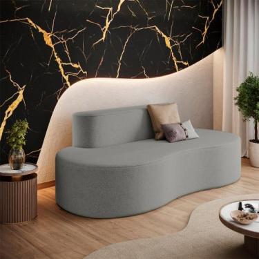 Imagem de Sofá Orgânico 3 Lugares Recepção Hall Bouclê Balaqui Decor - B BALAQUI