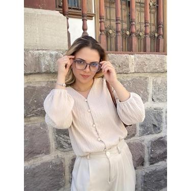 Imagem de Óculos quadrados com bloqueio de luz azul com antirreflexo de computador para jogos femininos e masculinos, Cinza