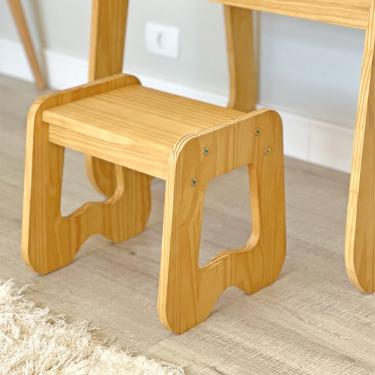 Imagem de Banquinho Infantil Encanto Mel