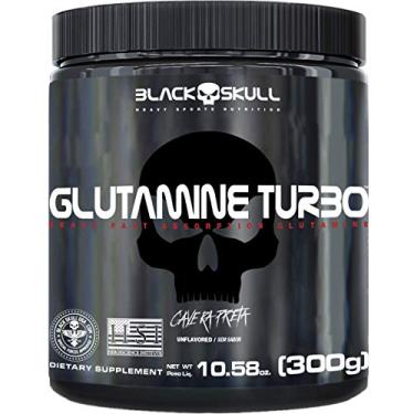 Imagem de Glutamine Turbo (300g) - Único, Black Skull