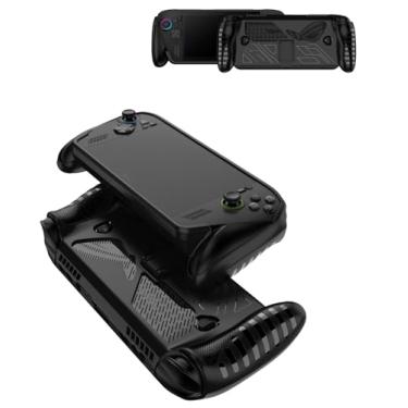 Imagem de Oshmirian for ROG Xbox Ally X/Ally (2025) 7" TPU Grip Case – Shockproof Non-Slip Full Protective Cover with Kickstand, Anti-Scratch Drop Protection Gaming Console Case (Black