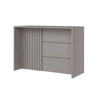 Imagem de Balcão de Cozinha Modulado Gourmet Requinte Cinza - Henn